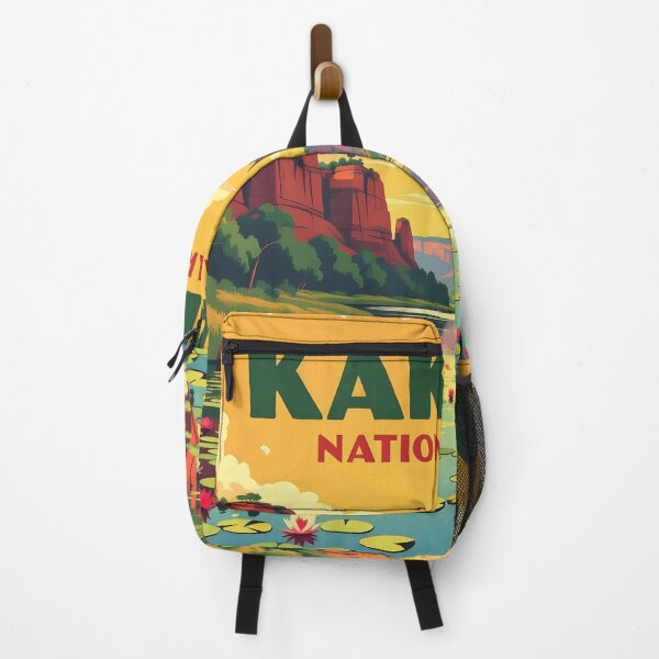 Item preview, Kakadu National Park, Australia: Vintage-Style Painterly Travel Poster designed and sold by LSVart.