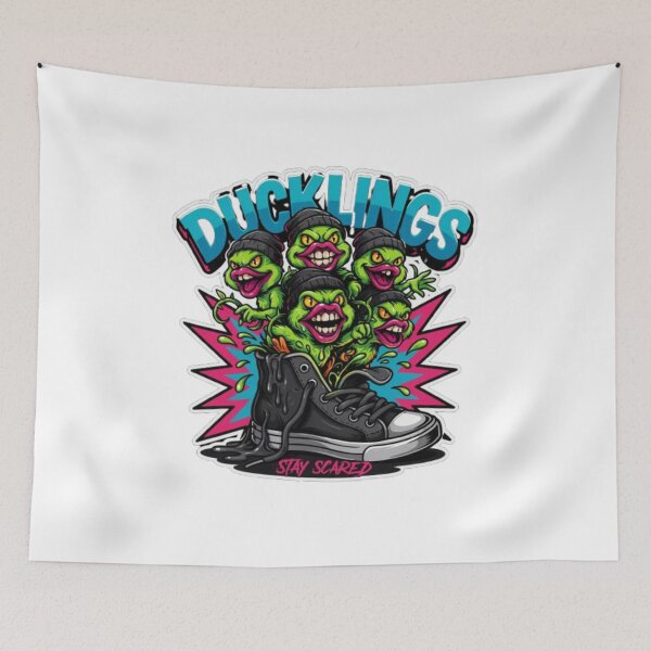 Item preview, Ducklings Sneaker Monster Crew Characters designed and sold by TeeDesignMaster.