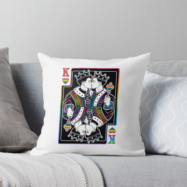 Item preview, Gay Couple King of Hearts designed and sold by wansilastomi.