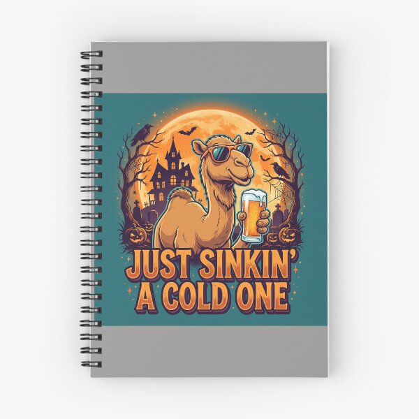 Item preview, Halloween Beer Camel – Funny Just Sinkin' a Cold One Design– Funny Beer T-Shirt Apperal designed and sold by Grang Art Artistic Designs.