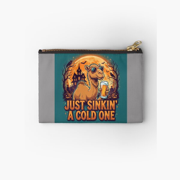Item preview, Halloween Beer Camel – Funny Just Sinkin' a Cold One Design– Funny Beer T-Shirt Apperal designed and sold by Grang Art Artistic Designs.