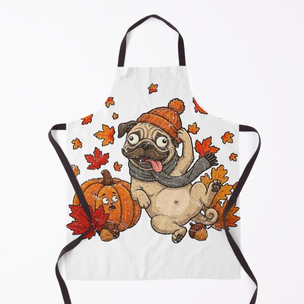 Item preview, Funny Pug Autumn Fall Pumpkin Design designed and sold by IPRINT Clothing.
