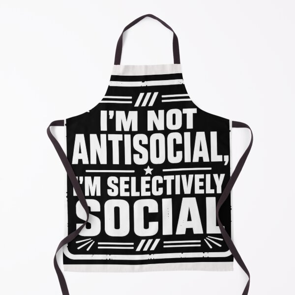 Item preview, I'm not Antisocial #2 designed and sold by Helios Be. Lavsh.