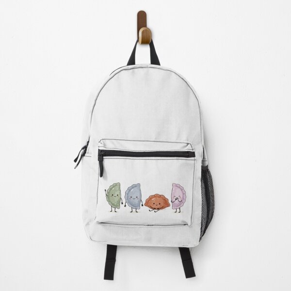 Item preview, Four Kawaii Dim Sum Characters – Playful Food Illustration designed and sold by EmeraldeaArt.