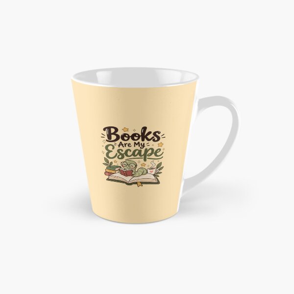 Item preview, Books Are My Escape – Cute Bookworm Book Lover Reading Design designed and sold by BankshopTH.