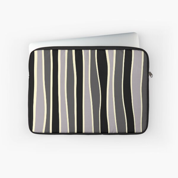 Item preview, Imperfect stripe-Black, gray  and silver  designed and sold by Pattern Petals.