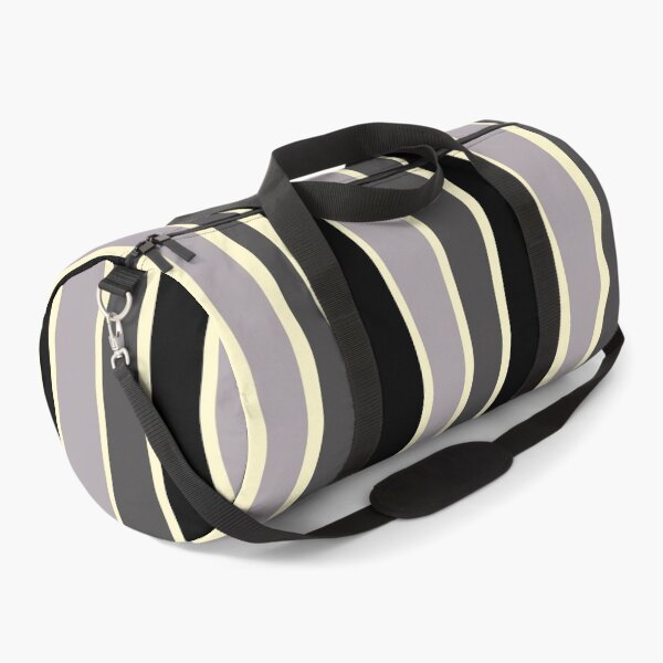 Item preview, Imperfect stripe-Black, gray and silver designed and sold by Pattern Petals.