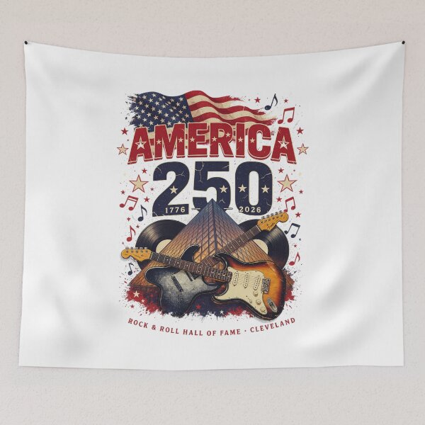 Item preview, America 250 Rock and Roll Hall of Fame Cleveland Ohio Vintage Shirt v2 designed and sold by DarylWelsh2024.