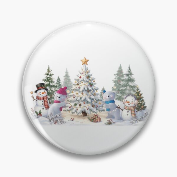 Item preview, Snowman Polar Bear designed and sold by InkShiftLabs.