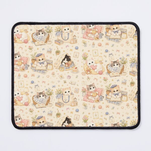 Item preview, Cozy Little Kitties – Cute Cat Pattern designed and sold by sara747.