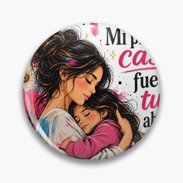 Item preview, Mami: Mi Primera Casa Fue Tu Abrazo – Mother’s Day Floral Art designed and sold by Boreal Apparel.