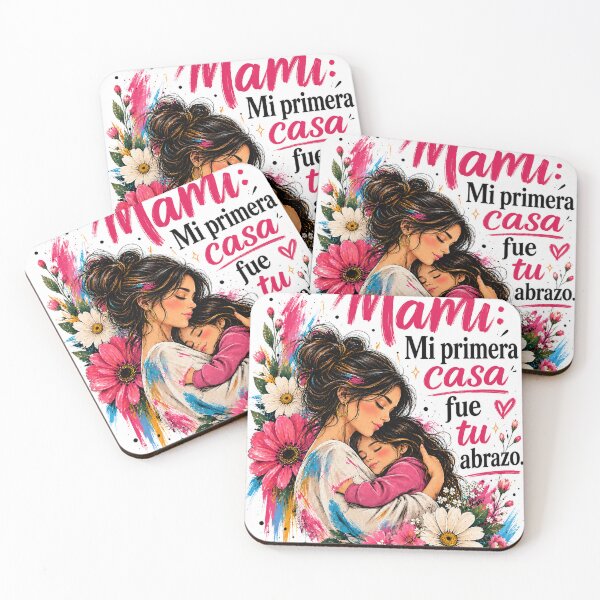 Item preview, Mami: Mi Primera Casa Fue Tu Abrazo – Mother’s Day Floral Art designed and sold by Boreal Apparel.