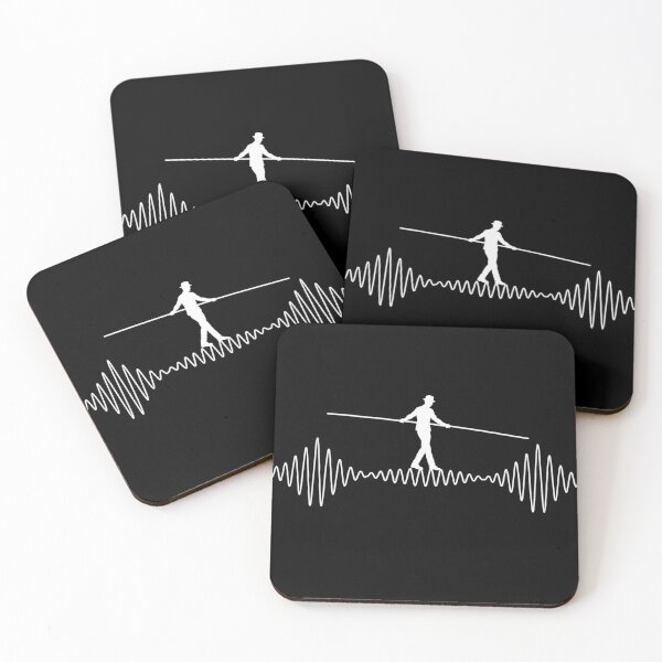 Item preview, Balance the Noise – Soundwave Tightrope Walker | Minimalist Music & Audio Art designed and sold by PLUSHIWORLDtm.