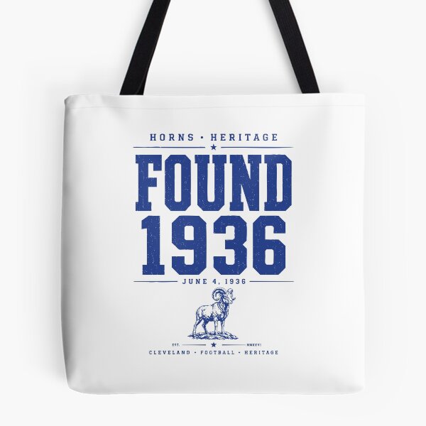 Item preview, Found 1936 — Vintage Cleveland Football Heritage designed and sold by elcarnero.