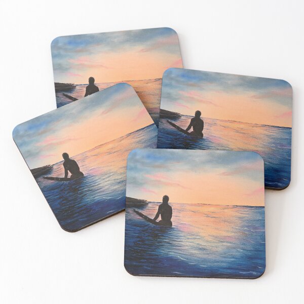 Item preview, Oilpainting ocean surfer designed and sold by HappypaintTim.