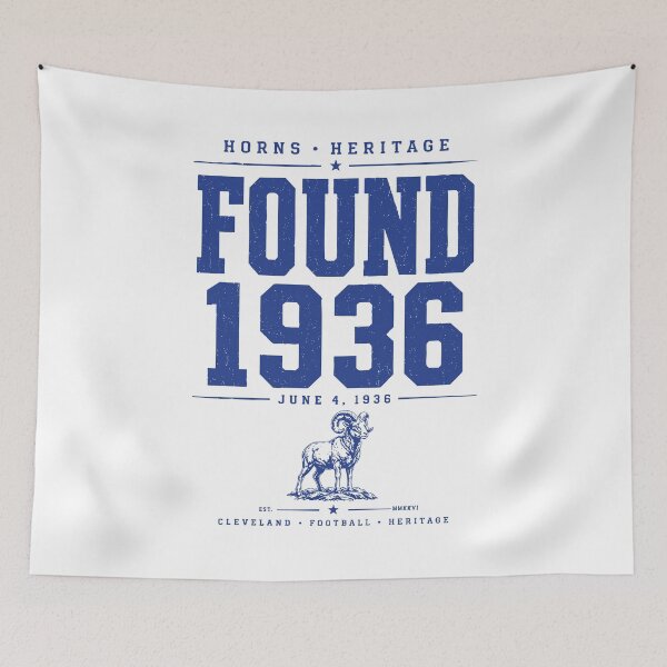 Item preview, Found 1936 — Vintage Cleveland Football Heritage designed and sold by elcarnero.