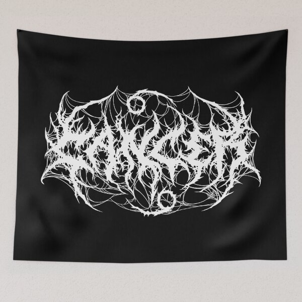 Item preview, Cancer Heavy Metal Style designed and sold by After Dread.