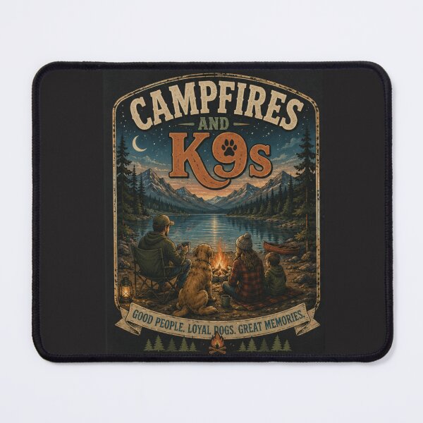 Item preview, Campfires and K-9s designed and sold by SkyrishStudios.
