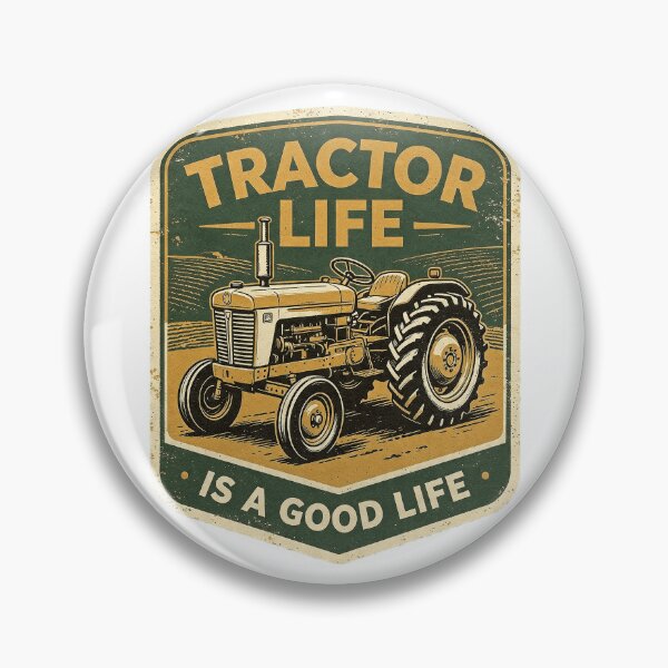 Item preview, Vintage Tractor Life Farm Rural Country Retro Design designed and sold by Mahilis.