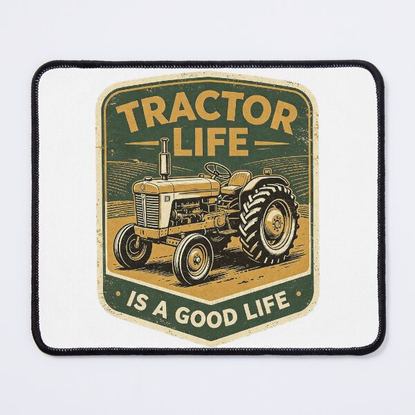 Item preview, Vintage Tractor Life Farm Rural Country Retro Design designed and sold by Mahilis.