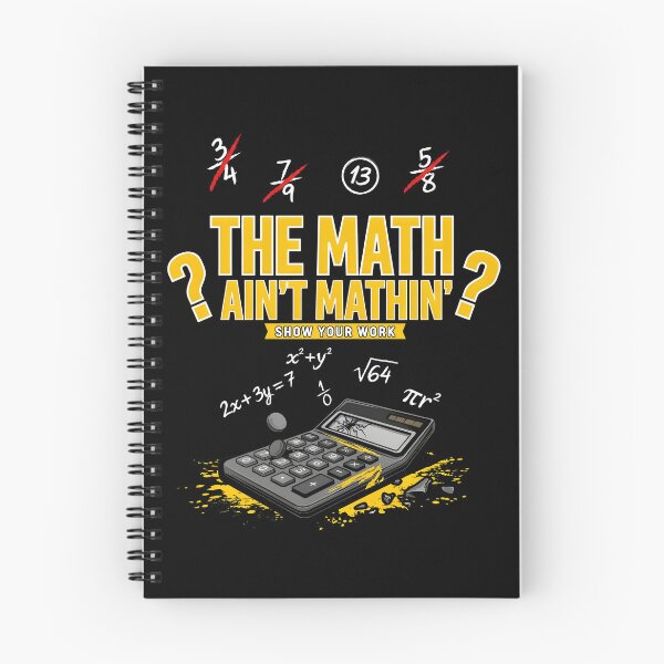 Item preview, The Math Ain't Mathin Show Your Work Math Humor designed and sold by Redgiant87x.