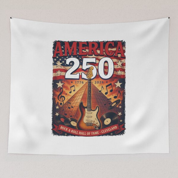Item preview, America 250 Rock and Roll Hall of Fame Cleveland Ohio Vintage Shirt v3 designed and sold by DarylWelsh2024.