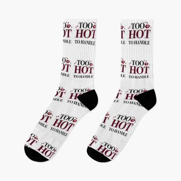 Item preview, Too Hot to Handle | Sassy Funny Quote Sticker designed and sold by Tiny-Doodle-Co.