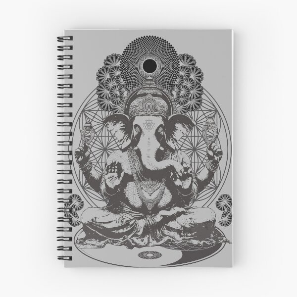 Item preview, Ganesh Sacred Geometry designed and sold by Mystikos Art.