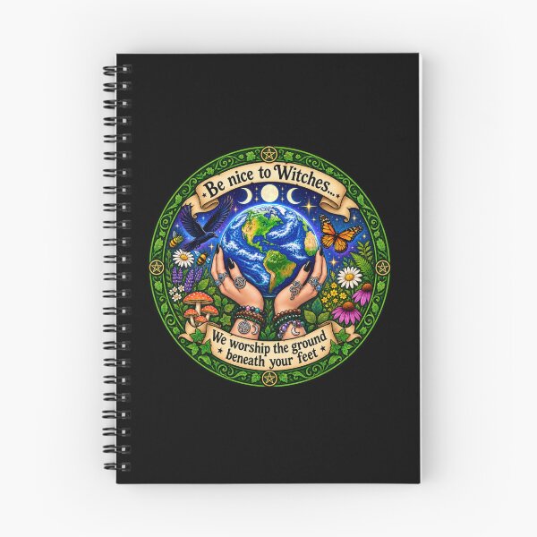 Item preview, Be Nice to Witches Earth Design designed and sold by Witch Joseph.