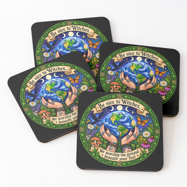 Item preview, Be Nice to Witches Earth Design designed and sold by Witch Joseph.