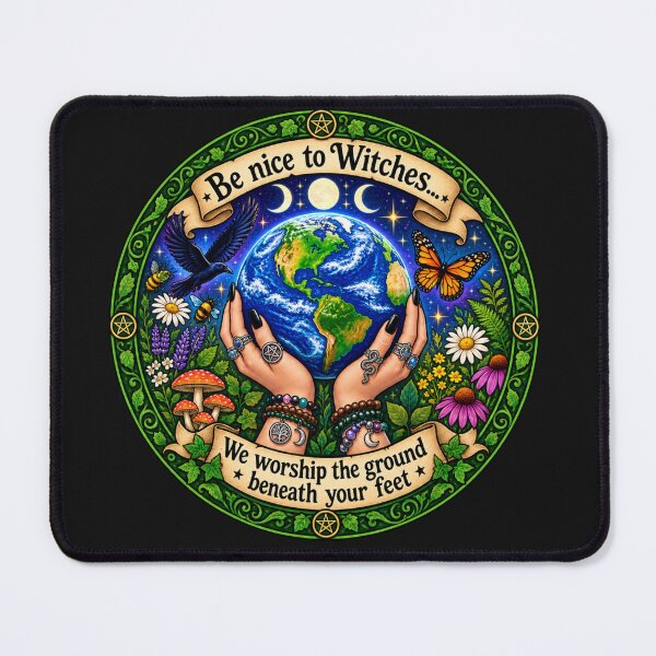 Item preview, Be Nice to Witches Earth Design designed and sold by Witch Joseph.