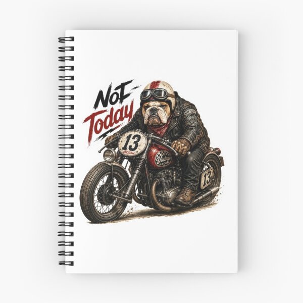 Item preview, Bulldog Vintage Racing Biker designed and sold by Snurly.