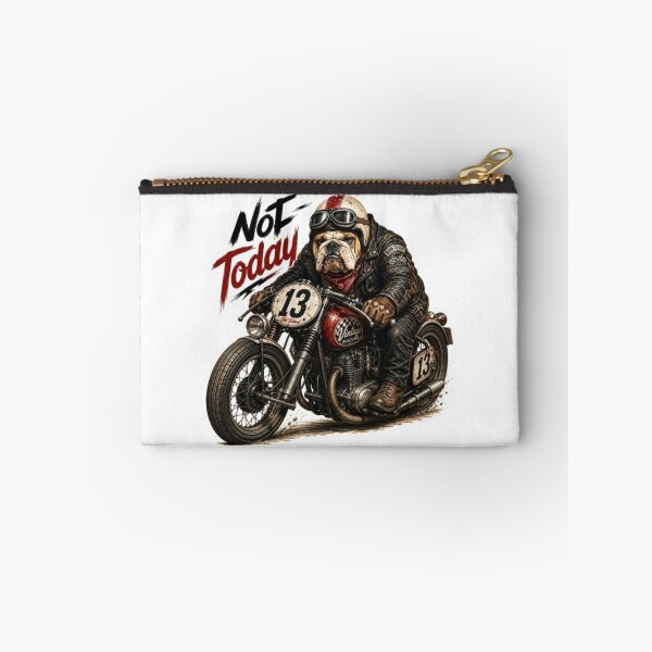 Item preview, Bulldog Vintage Racing Biker designed and sold by Snurly.