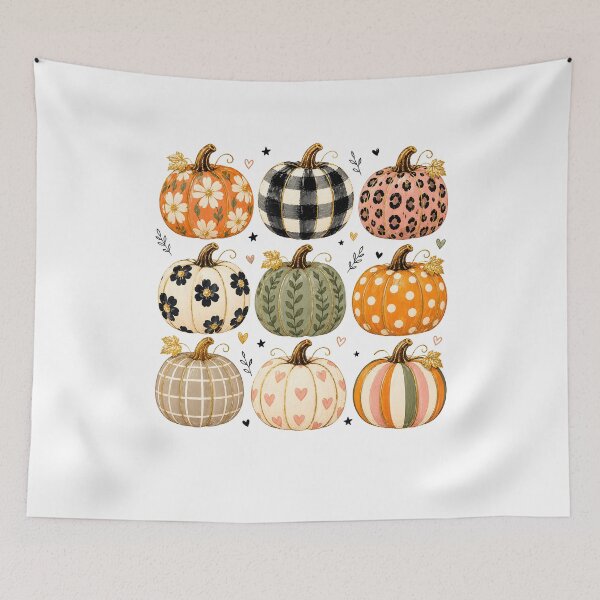 Item preview, Boho Pumpkins Preppy Fall Cute Coquette designed and sold by wansilastomi.