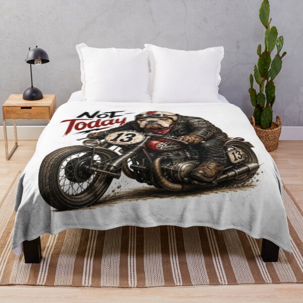 Item preview, Bulldog Vintage Racing Biker designed and sold by Snurly.