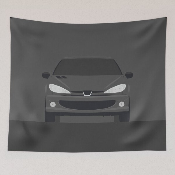 Item preview, Peugeot 206 - Vector drawing designed and sold by yohannlp.