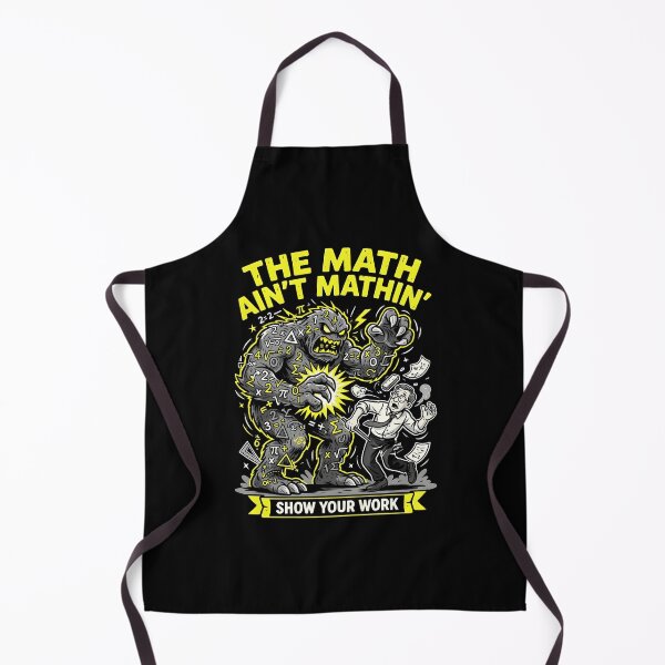 Item preview, The Math Ain't Mathin Show Your Work Funny Mathematics designed and sold by Redgiant87x.