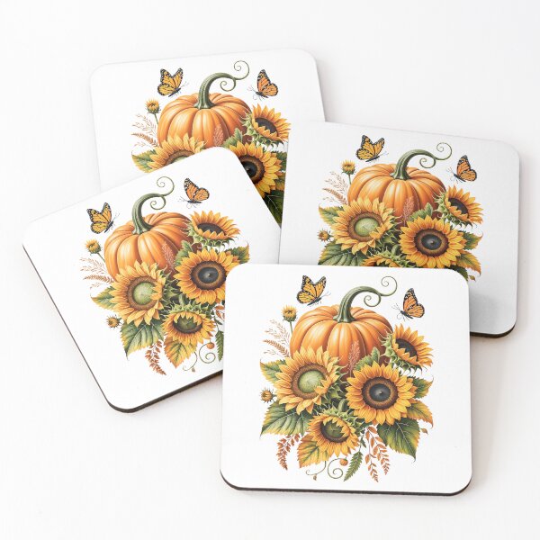 Item preview, Vibrant Pumpkin and Sunflowers designed and sold by jkrphoto.