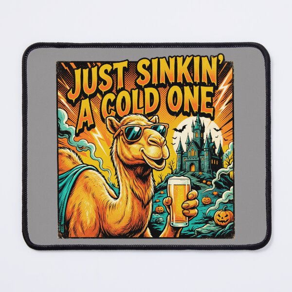 Item preview, Funny Camel Beer Lover Halloween – Cold One Drinking Design – Funny Beer T-Shirt designed and sold by Grang Art Artistic Designs.