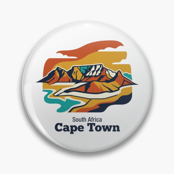 Item preview, Cape Town Table Mountain Bold Retro Graphic Poster designed and sold by Inkworksbyshery.