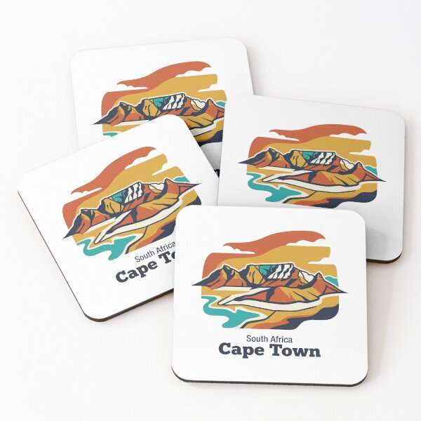 Item preview, Cape Town Table Mountain Bold Retro Graphic Poster designed and sold by Inkworksbyshery.