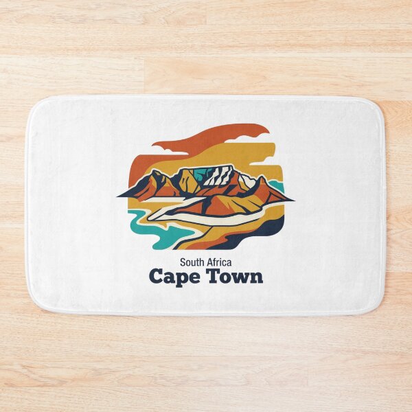 Item preview, Cape Town Table Mountain Bold Retro Graphic Poster designed and sold by Inkworksbyshery.