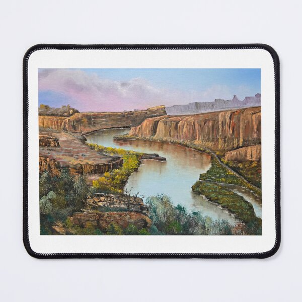 Item preview, Oilpainting of Moab Rim hike designed and sold by HappypaintTim.