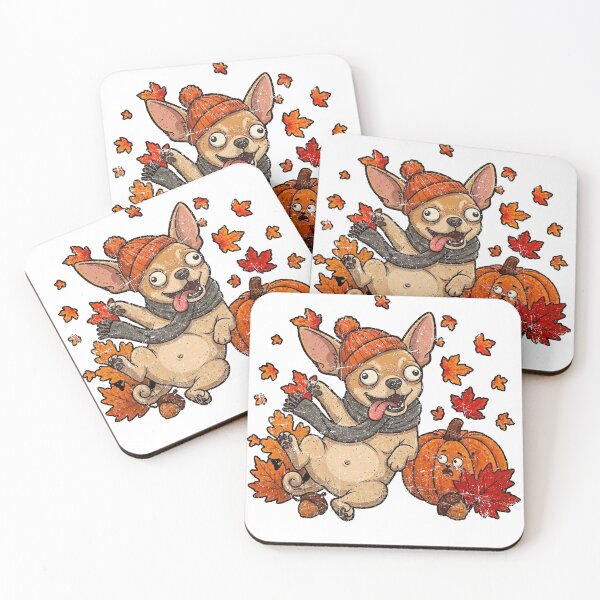 Item preview, Cute Funny Autumn Chihuahua Pumpkin Redbubble T-Shirt designed and sold by IPRINT Clothing.