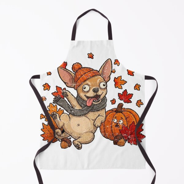 Item preview, Cute Funny Autumn Chihuahua Pumpkin Redbubble T-Shirt designed and sold by IPRINT Clothing.
