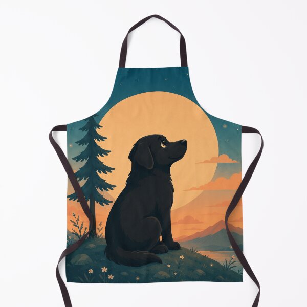Item preview, Golden Moon Labrador – Labrador Under the Golden Moon designed and sold by Goodthingstree.