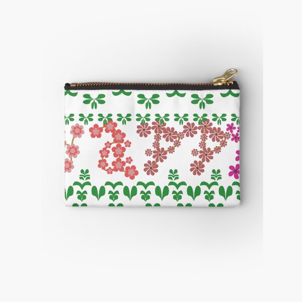 Item preview, Colorful Floral Vine and Leaf Decorative Seamless Pattern on White Background designed and sold by Ei-Ei.
