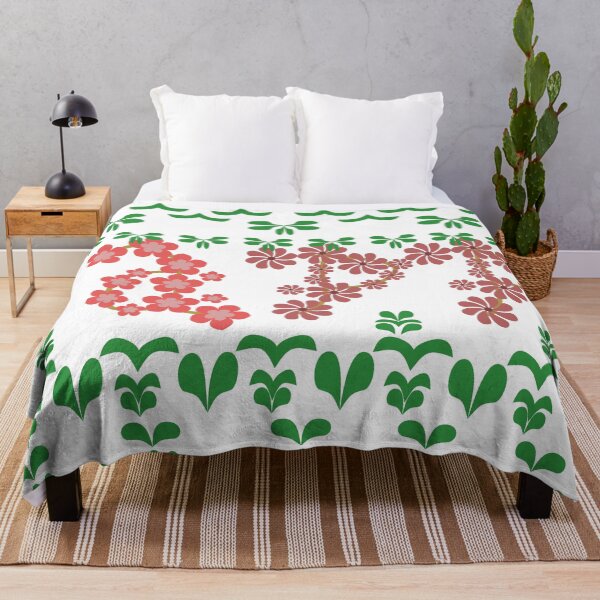 Item preview, Colorful Floral Vine and Leaf Decorative Seamless Pattern on White Background designed and sold by Ei-Ei.
