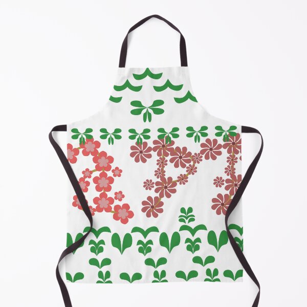 Item preview, Colorful Floral Vine and Leaf Decorative Seamless Pattern on White Background designed and sold by Ei-Ei.