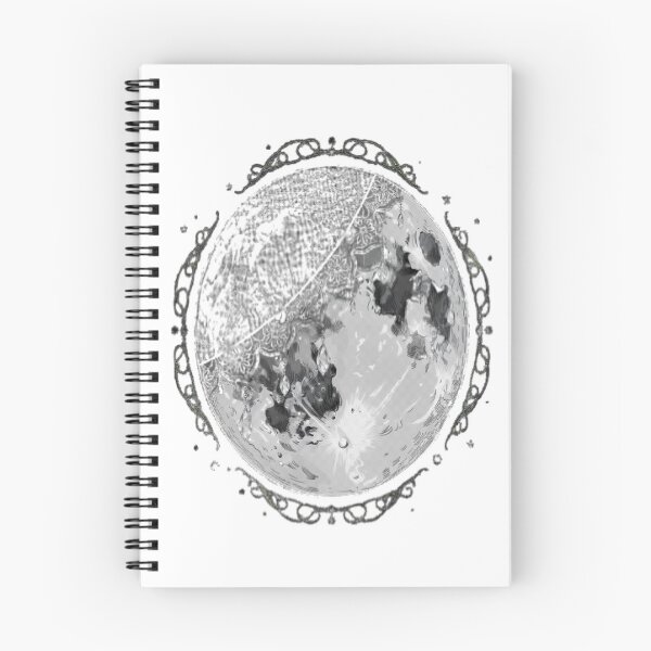 Item preview, Gothic Lace Moon – Dark Fantasy Celestial Design designed and sold by Midnight Veil Designs.